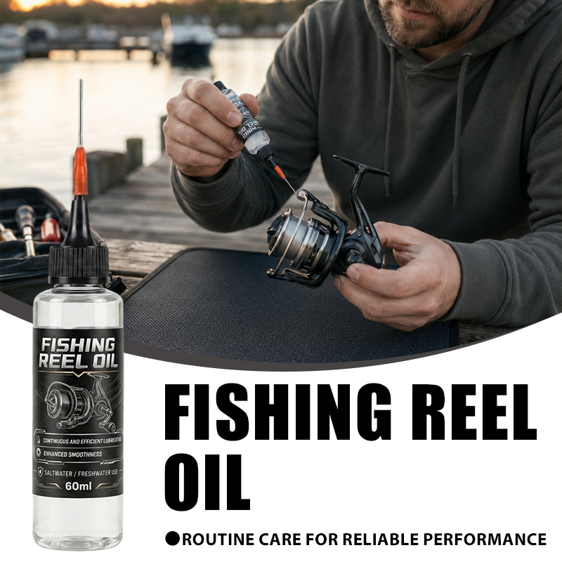 Baitcasting Reel - Fishing Reel Oil Lubricant Liquid Maintenance