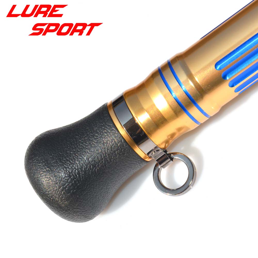 LURESPORT 40cm Gold and Blue L - Trolling Reel 评论和价格
