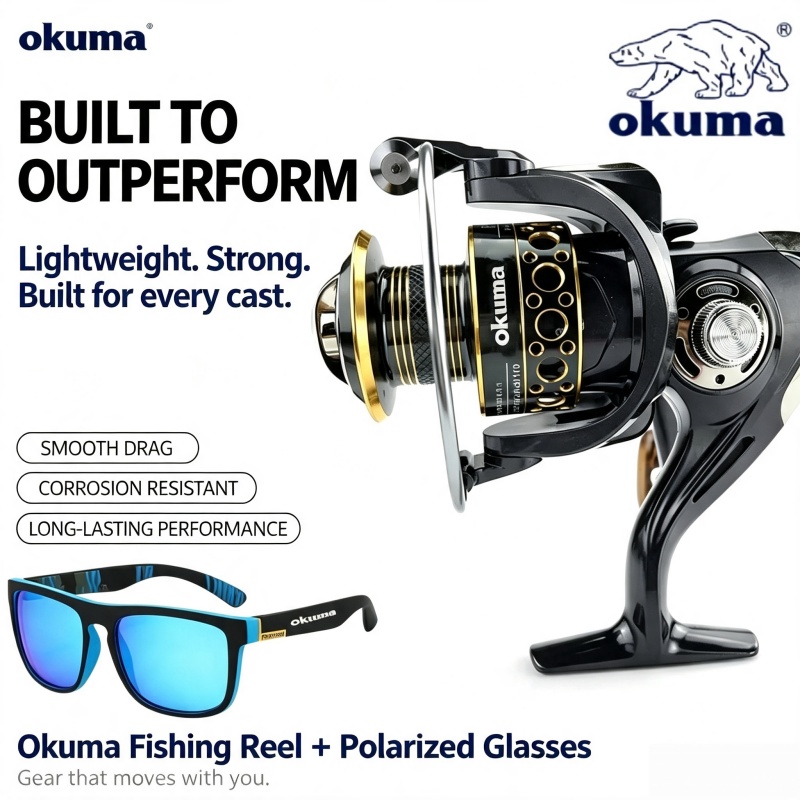 OKUMA-Spinning Reel, MetalUltr - Trolling Reel 评论和价格